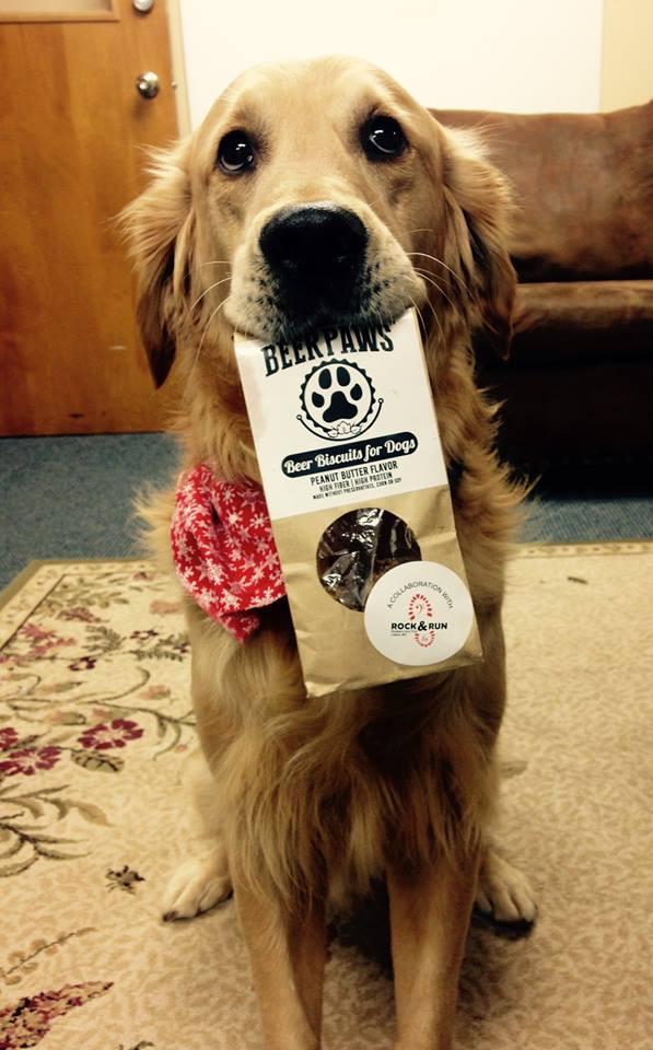 Original Beer Paws Peanut Butter Flavor Beer Biscuits Craft Beer