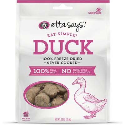 Etta Says Eat Simple! 100% Freeze Dried Treats for Dogs - 2.5 oz