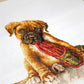 The Boxer B2338L Counted Cross-Stitch Kit