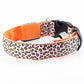 Fashion Leopard Adjustable Led Dog Collar