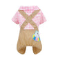 Cool Dog Clothes Bow Dog Jumpsuit Romper Pet