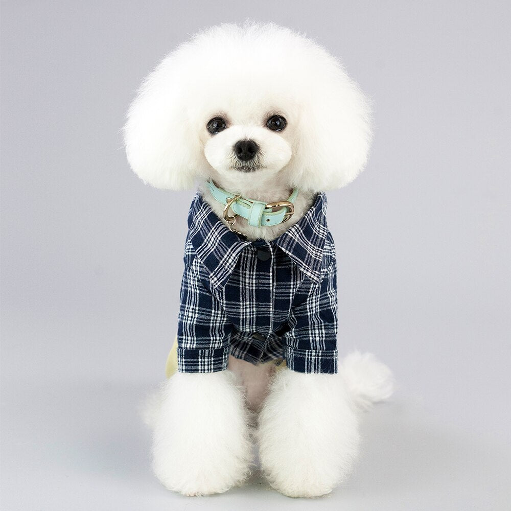 Cool Dog Clothes Bow Dog Jumpsuit Romper Pet