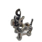 Scrap Metal Short Eared Dog Figurine, Steel Canine, Nuts and Bolts