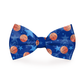 Basketball Sports Blue Dog Bow Tie