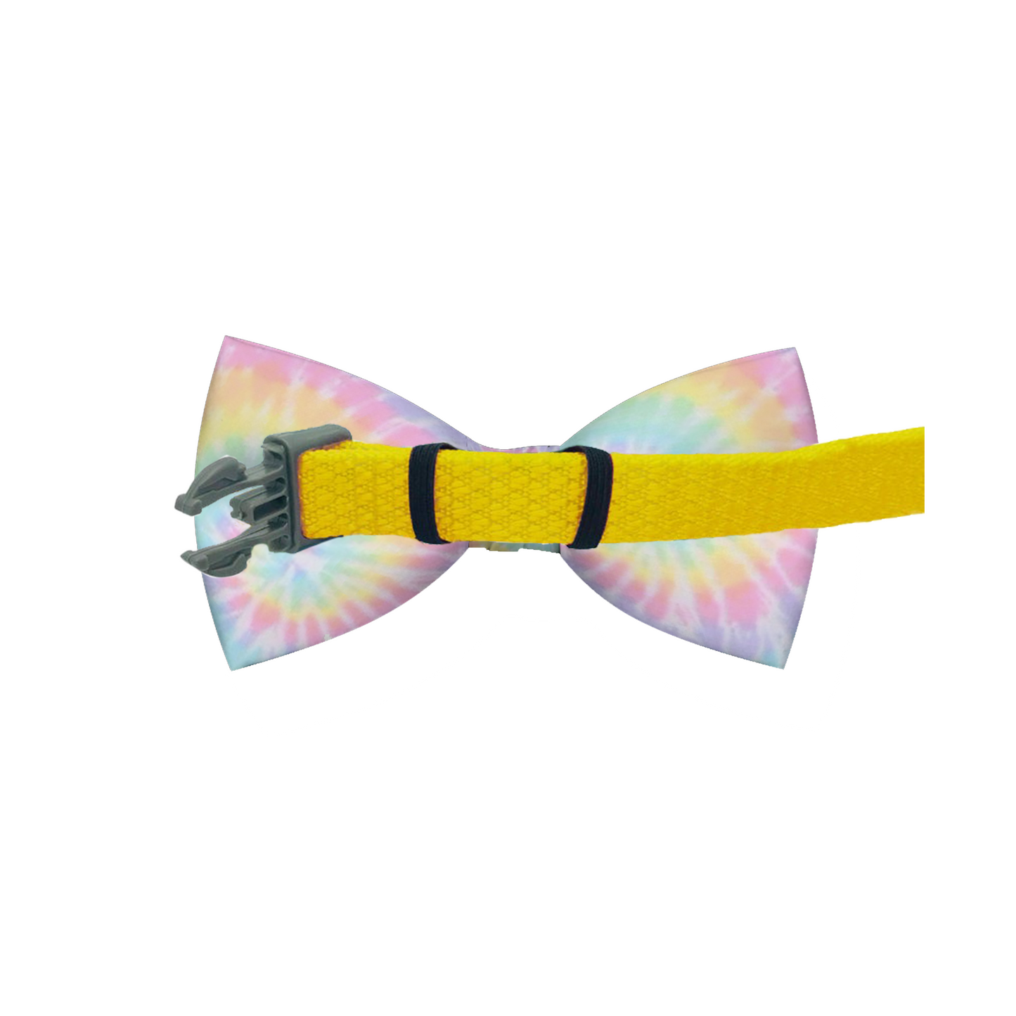 Pastel Tie Dye Dog Bow Tie