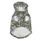 US Army Packable Dog Raincoat - Camo