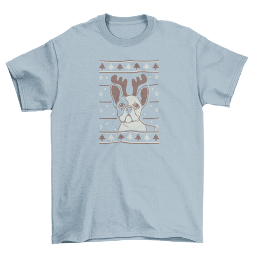 Christmas dog t-shirt