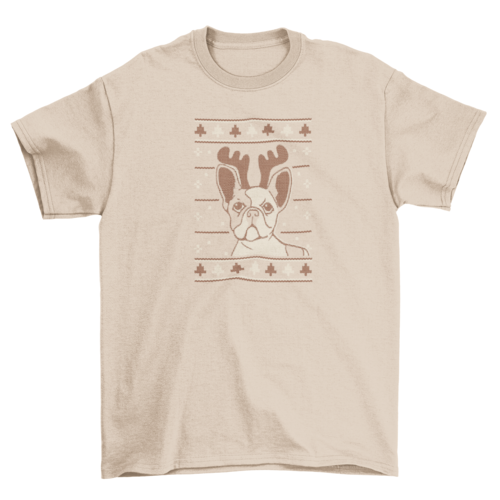 Christmas dog t-shirt