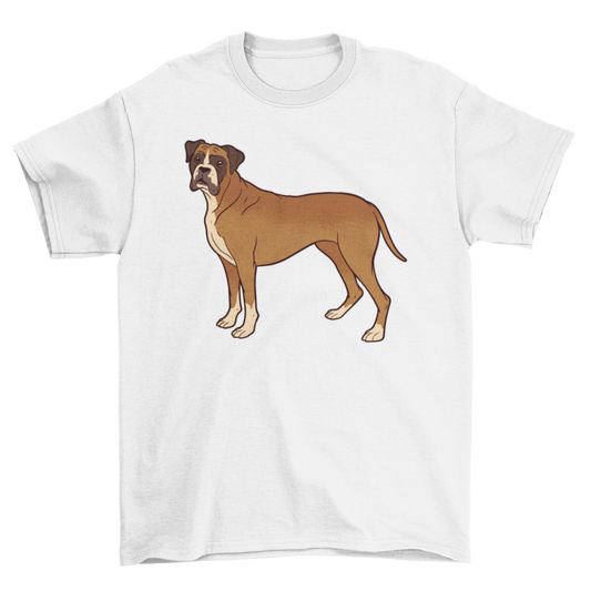 Boxer dog t-shirt