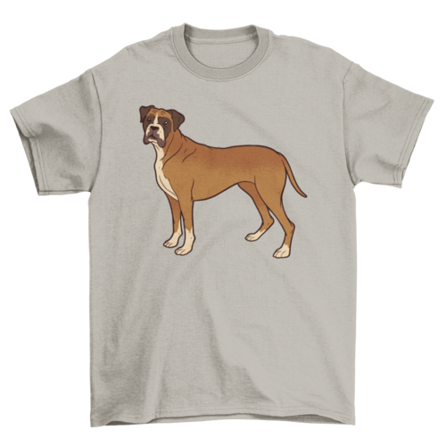 Boxer dog t-shirt