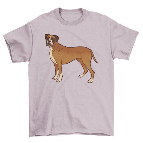 Boxer dog t-shirt