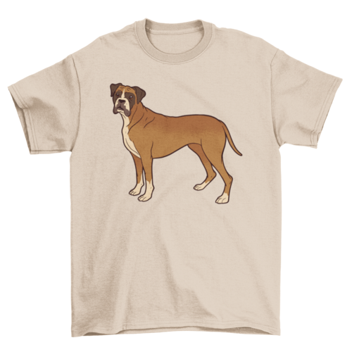 Boxer dog t-shirt