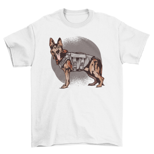 K-9 Unit German Shepherd Dog T-shirt