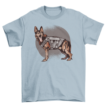 K-9 Unit German Shepherd Dog T-shirt