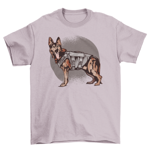 K-9 Unit German Shepherd Dog T-shirt