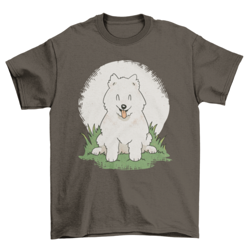 Happy Samoyed Puppy T-shirt