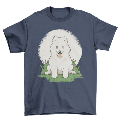 Happy Samoyed Puppy T-shirt