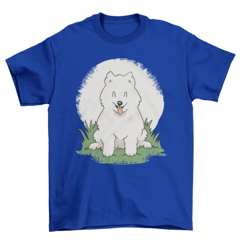 Happy Samoyed Puppy T-shirt