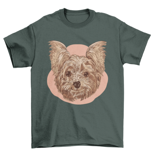 Dog smiling t-shirt