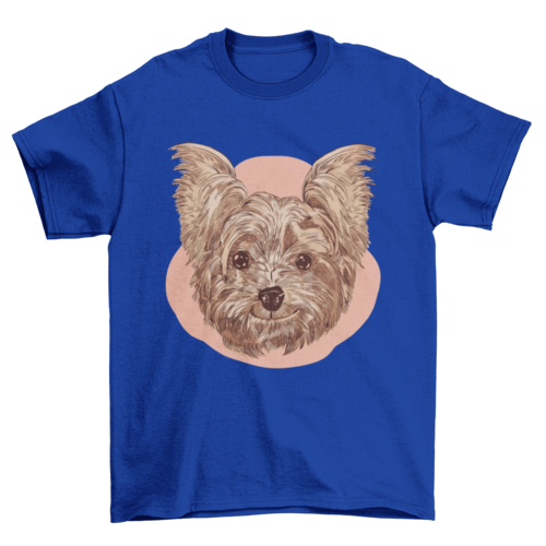 Dog smiling t-shirt