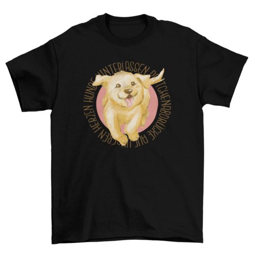 Happy Golden Retriever puppy t-shirt