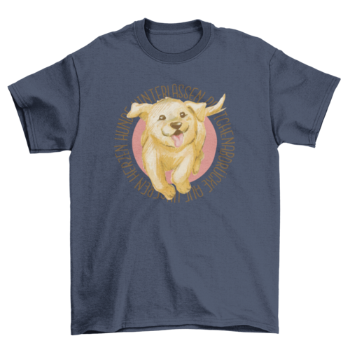 Happy Golden Retriever puppy t-shirt