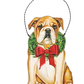Christmas Dog Wooden Ornaments- Various Breeds