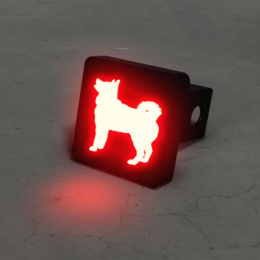 Siberian Husky LED Brake Hitch Cover