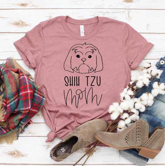 Shih Tzu Mom T-shirt