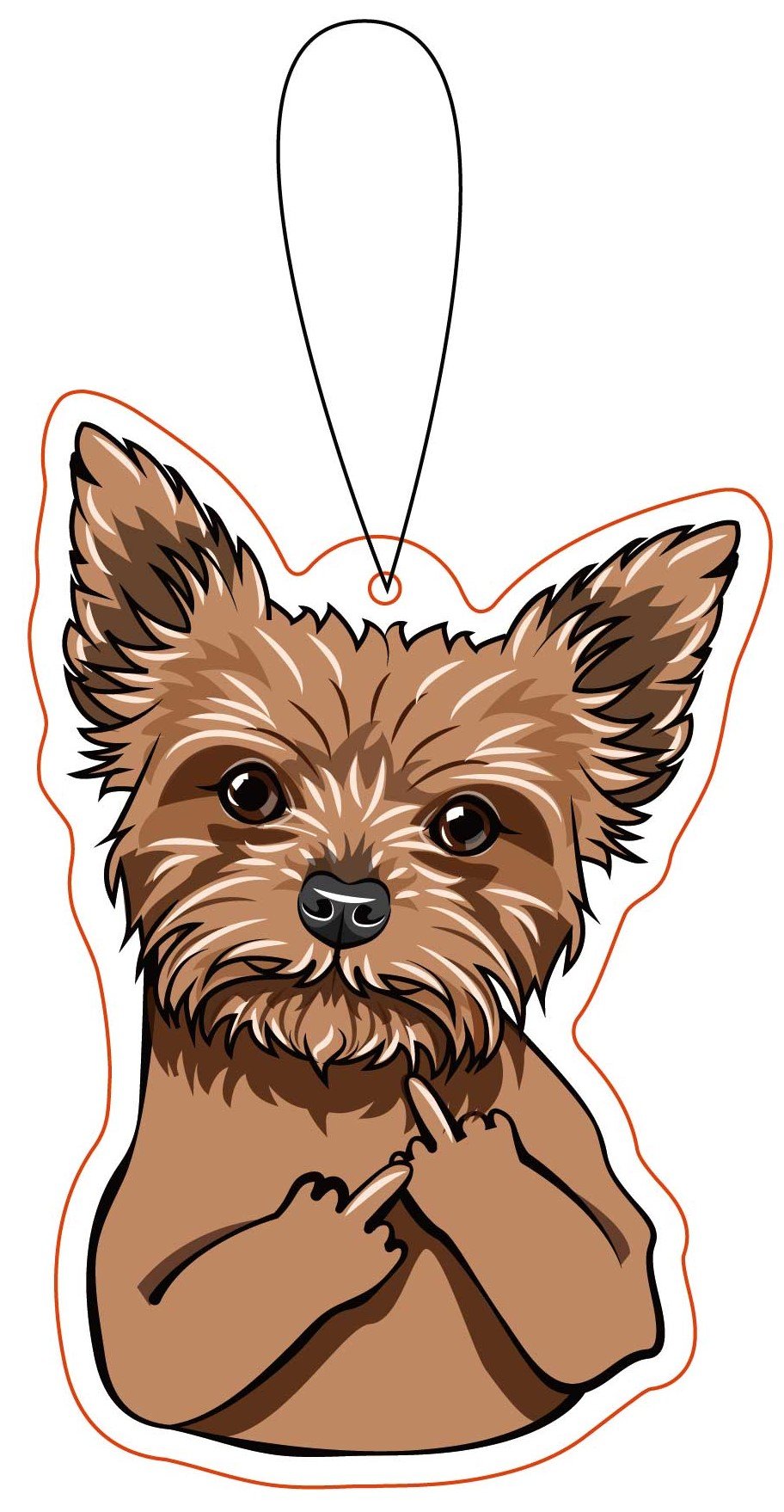 Yorkie with an Attitude